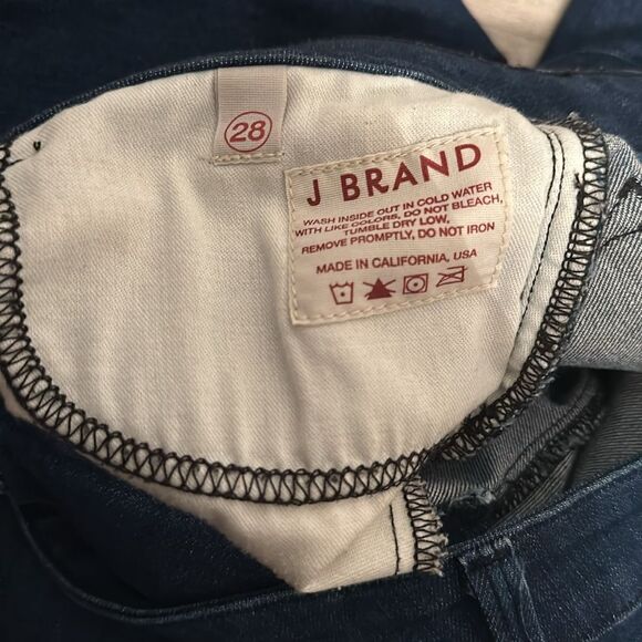 J BRAND Juliette Bootcut darkwash flare jeans size 28 - Picture 7 of 8